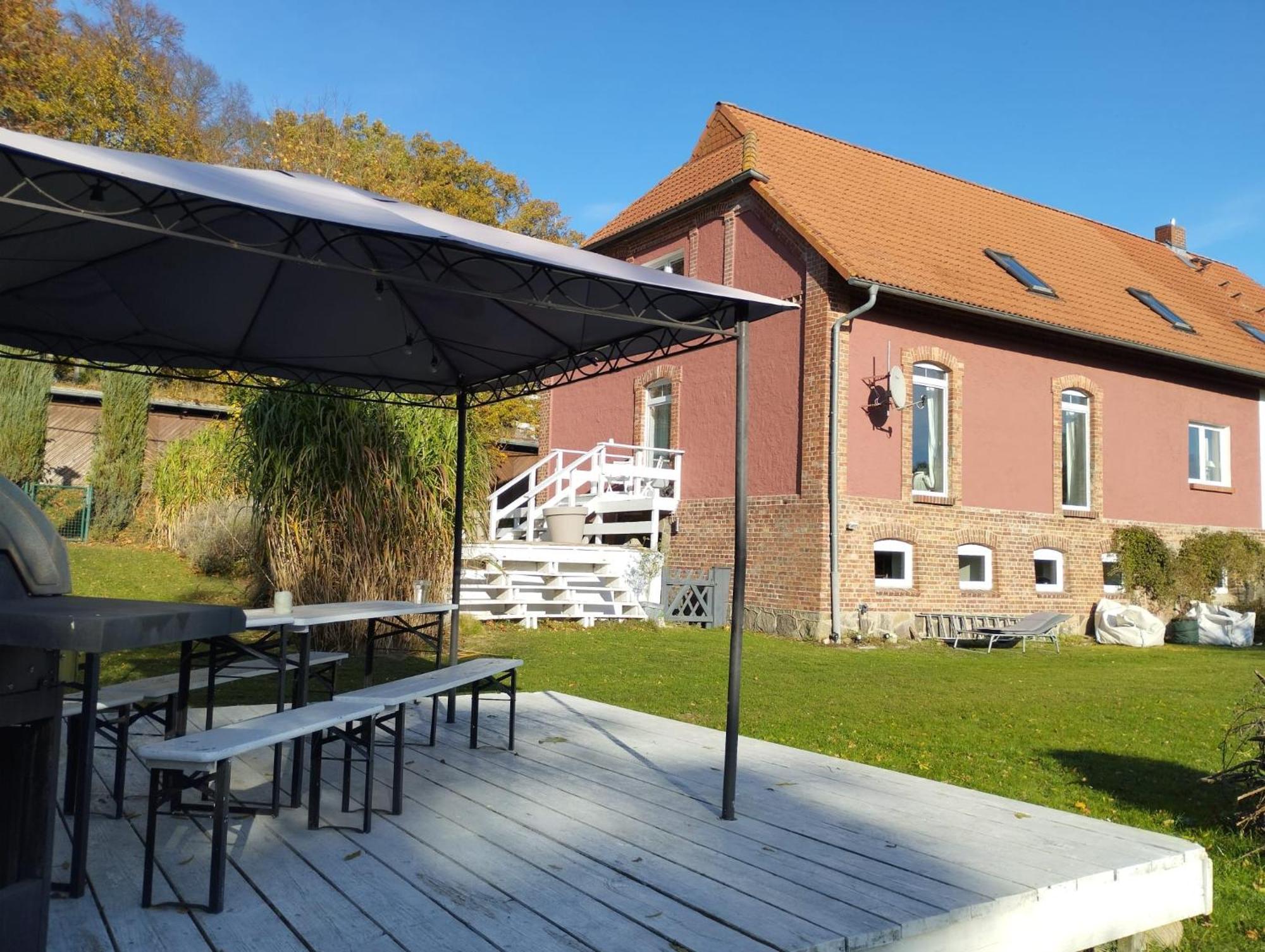 Inspektorenhaus Am Jagdschloss Mit Meerblick Hohen Niendorf Eksteriør billede